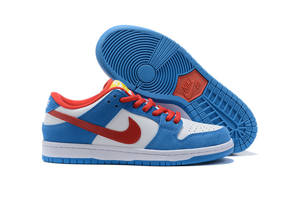 Men's Dunk Low SB Blue/White Shoes 0204 Men's Dunk Low SB Blue/White Shoes 0204